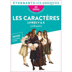 Les Caractères, Livres V-X - Bac 2024 - Parcours : la comédie sociale (Poche)