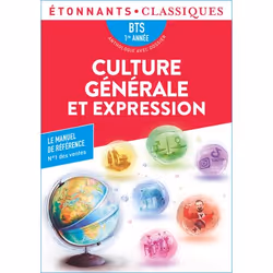 ISBN Culture générale et expression - BTS 1re année, 320 pages