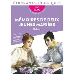 Mémoires de deux jeunes mariées - Bac Techno 2025