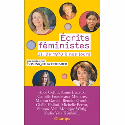 ISBN Écrits féministes, Essai, 308 pages