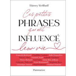 CES PETITES PHRASES QUI ONT INFLUENCE LEUR VIE, Wellhoff Thierry