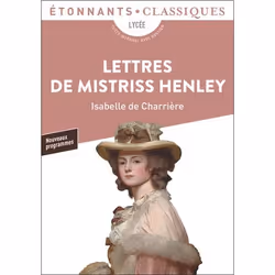 ISBN Lettres de Mistriss Henley, 160 pages