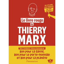 Le livre rouge de Thierry Marx - 40 recettes (Broché)