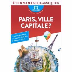 ISBN Paris, ville capitale ? - BTS 2024-2025, 192 pages