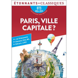 Paris, ville capitale ? - BTS 2024-2025 (Poche)