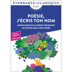 Poésie, j'écris ton nom - Anthologie de la poésie française du Moyen Âge à nos jours (Poche)