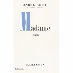 Flammarion Madame, Littérature, Français, Livre broché, 256 pages
