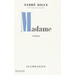 Flammarion Madame livre Littérature Français