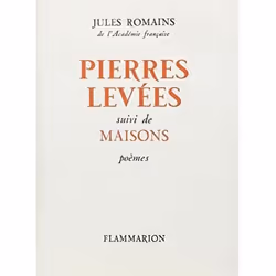 Flammarion Pierres levées, poésie, Français, Livre broché, 128 pages