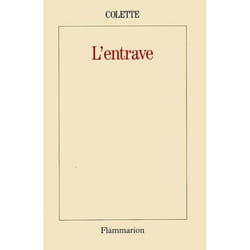 Flammarion L’Entrave livre Littérature Français