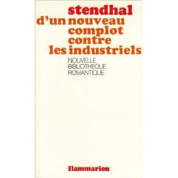 Flammarion D’un nouveau complot contre les industriels livre Littérature Français