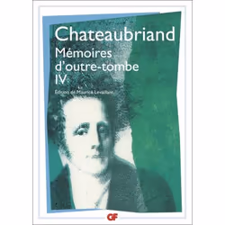 ISBN Mémoires d’outre-tombe IV, 860 pages