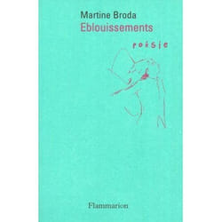 Flammarion Éblouissements livre poésie Français