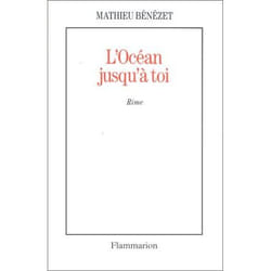Flammarion L’Océan jusqu’à toi livre poésie Français
