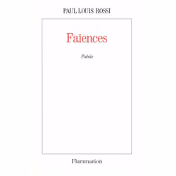 Flammarion Faïences, poésie, Français, Livre broché, 214 pages