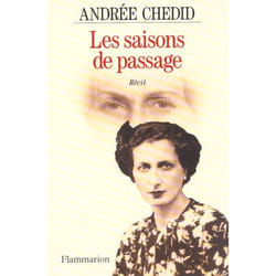Flammarion Les Saisons de passage livre Littérature Français