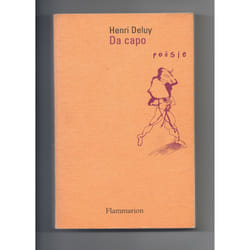 Flammarion Da capo livre poésie Français