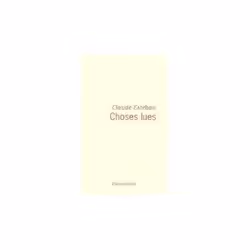 Flammarion Choses lues, Littérature, Français, Livre broché, 140 pages