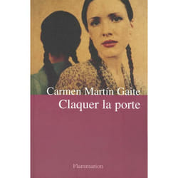 Flammarion Claquer la porte livre Littérature Français