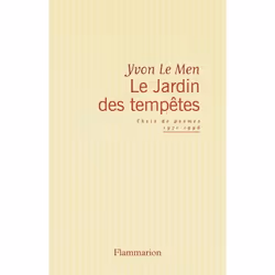 Flammarion Le Jardin des tempêtes, poésie, Français, Livre broché, 310 pages