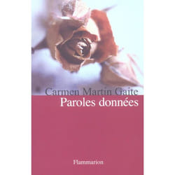 Flammarion Paroles données livre Littérature Français