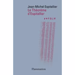 Flammarion Théorème d’Espitallier, poésie, Français, Livre broché, 160 pages