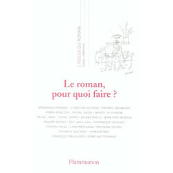Flammarion L’Atelier du roman - Le roman, pour quoi faire ? livre Littérature Français