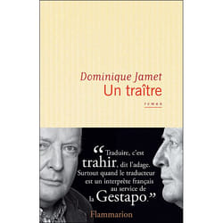 Flammarion Un traître livre Littérature Français