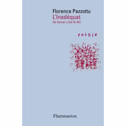 Flammarion L’Inadéquat, poésie, Français, Livre broché, 120 pages
