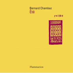Flammarion Été livre poésie Français