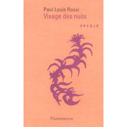 Flammarion Visage des nuits livre poésie Français