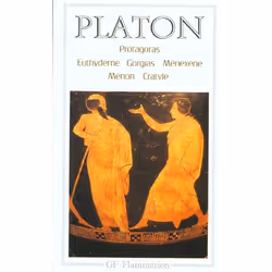ISBN Protagoras - Euthydeme - Gorgias - Menexene - Menon - Cratyle, philosophie, Français, Livre broché