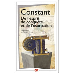 De l'esprit de conquête et de l'usurpation