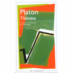 ISBN Theetete, philosophie, Français, Livre broché