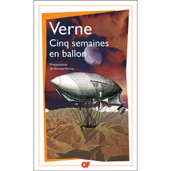 Flammarion Cinq Semaines en ballon, Littérature, Français, Livre broché, 334 pages