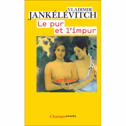 ISBN Le Pur et l’Impur, philosophie, 318 pages
