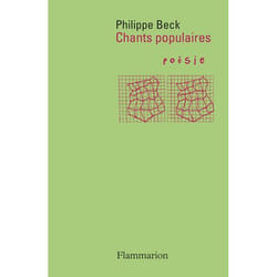 Flammarion Chants populaires livre poésie Français