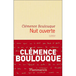 Flammarion Nuit ouverte livre Littérature Français