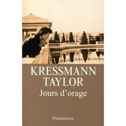 Flammarion Jours d’orage livre Littérature Français