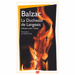 Flammarion La Duchesse de Langeais, Littérature, Français, Livre broché, 254 pages