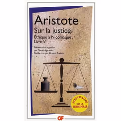 ISBN Sur La Justice; Ethique A Nicomaque Livre V, philosophie, Français