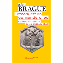 ISBN Introduction Au Monde Grec, philosophie, Français, Livre broché
