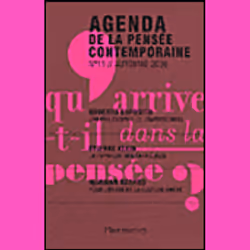 Flammarion Agenda de la pensée contemporaine - 11, Littérature, Français, Livre broché, 224 pages