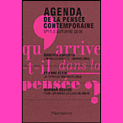 Flammarion Agenda de la pensée contemporaine - 11 livre Littérature Français