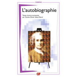 Flammarion L’Autobiographie livre Littérature Français