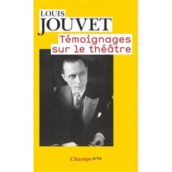 Flammarion Témoignages sur le théâtre livre Littérature Français