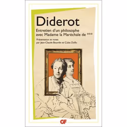 ISBN Entretien d’un philosophe avec Madame la Maréchale de ***, 112 pages