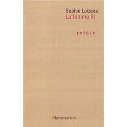 Flammarion La Femme lit livre poésie Français