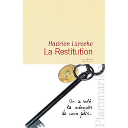 Flammarion La Restitution livre Littérature Français