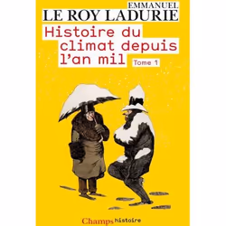 ISBN Histoire Du Climat Depuis L'An Mil T.1, histoire, Français, Livre broché